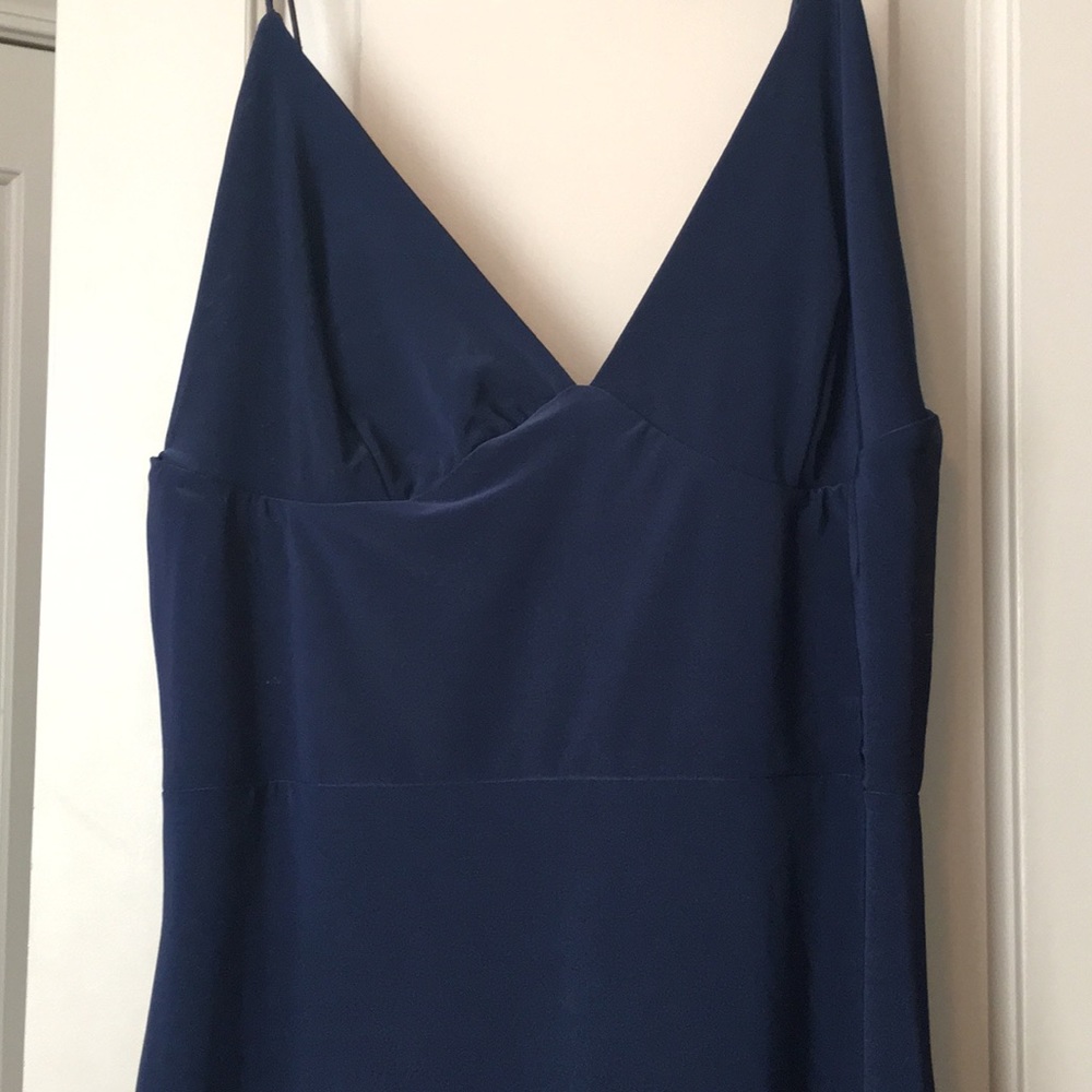 Blue dress